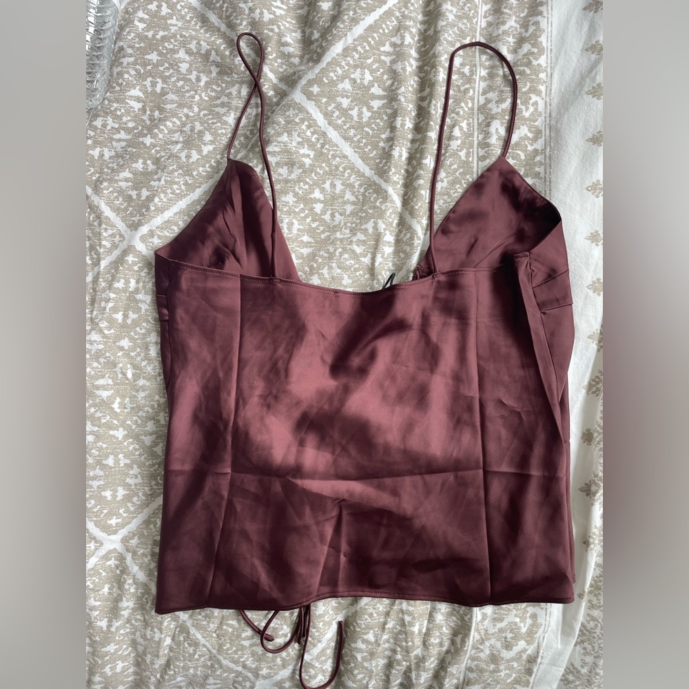 NWT Lioness Mariah Cami Top Brown Size 8 - Picture 4 of 7